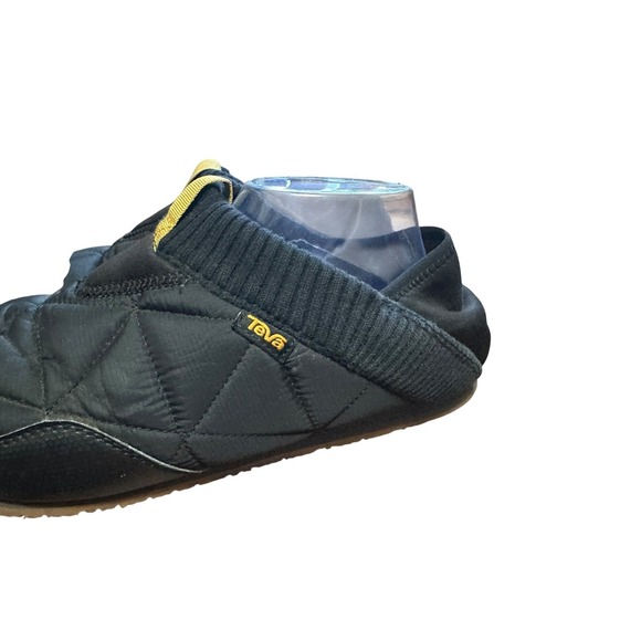 Teva Womens ReEmber Black Quilted Slip On Camp Moccasin Shoes Size 12 - Picture 4 of 8